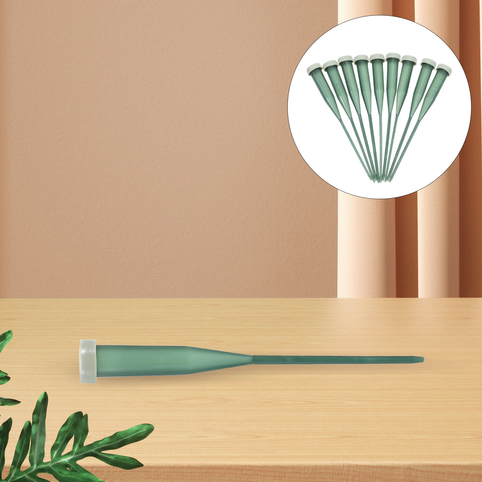 Anda Florist Supply - 25 tubes de plastique vert pour