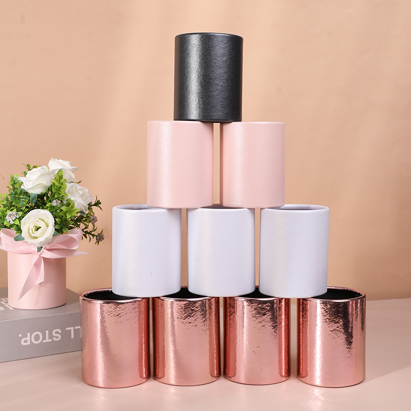 Lot de 4 mini boîtes rondes po - Florist Supply Paper avis et prix